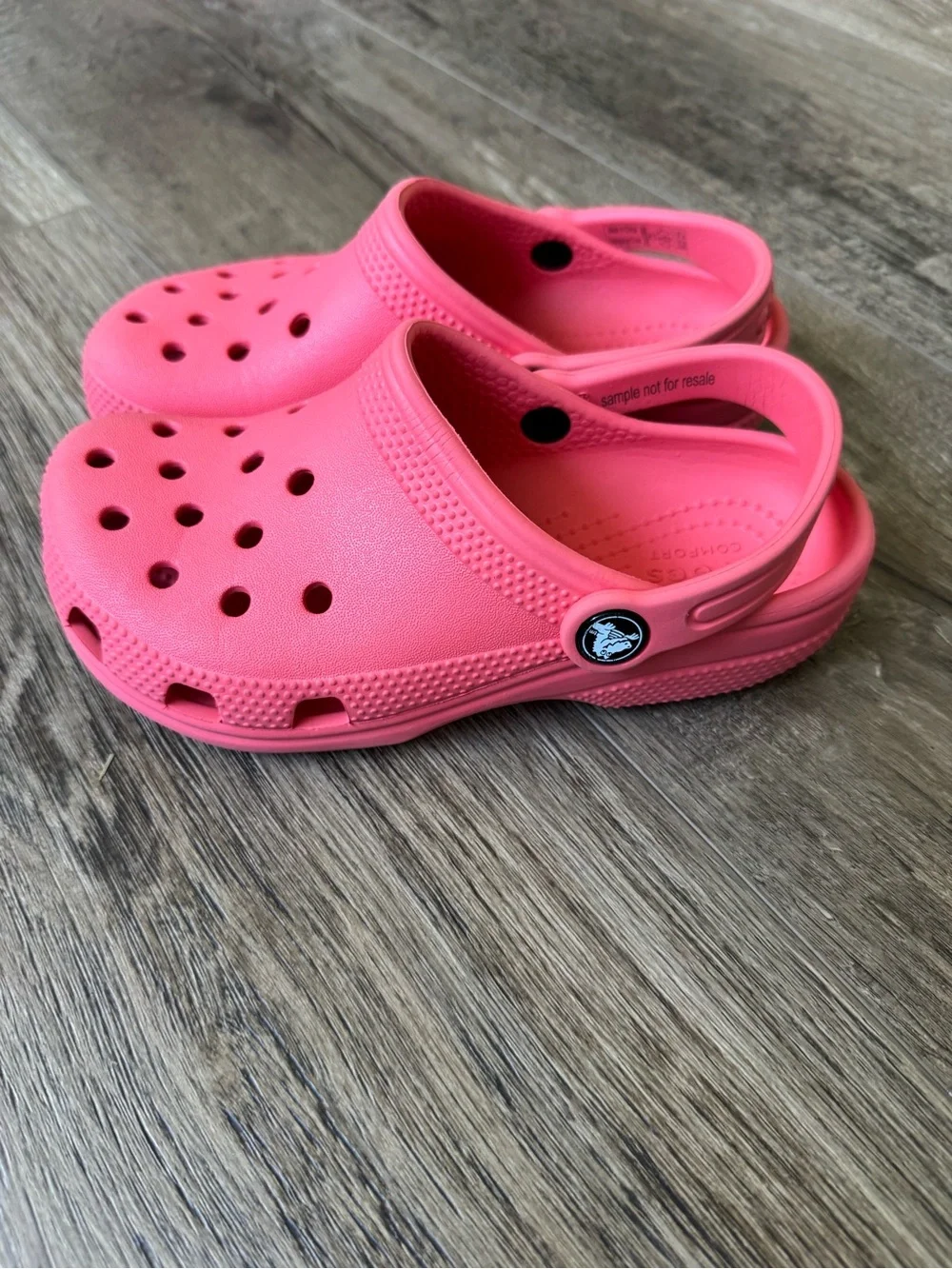 CROCS Kids Coral Pink Classic Clog